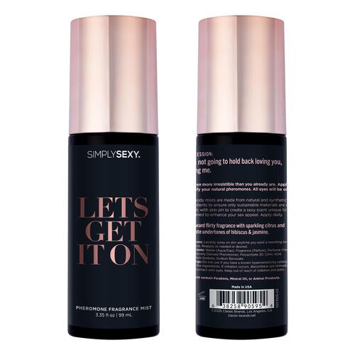 Simply Sexy Confessions Collection Pheromone Body Mist #11