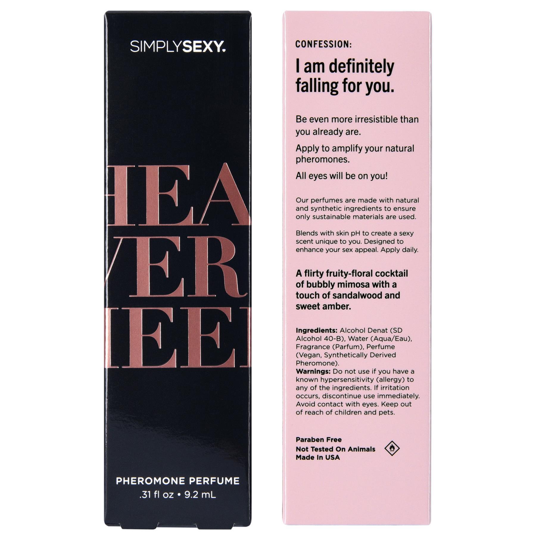Simply Sexy Confessions Collection • Pheromone Infused Perfume #4