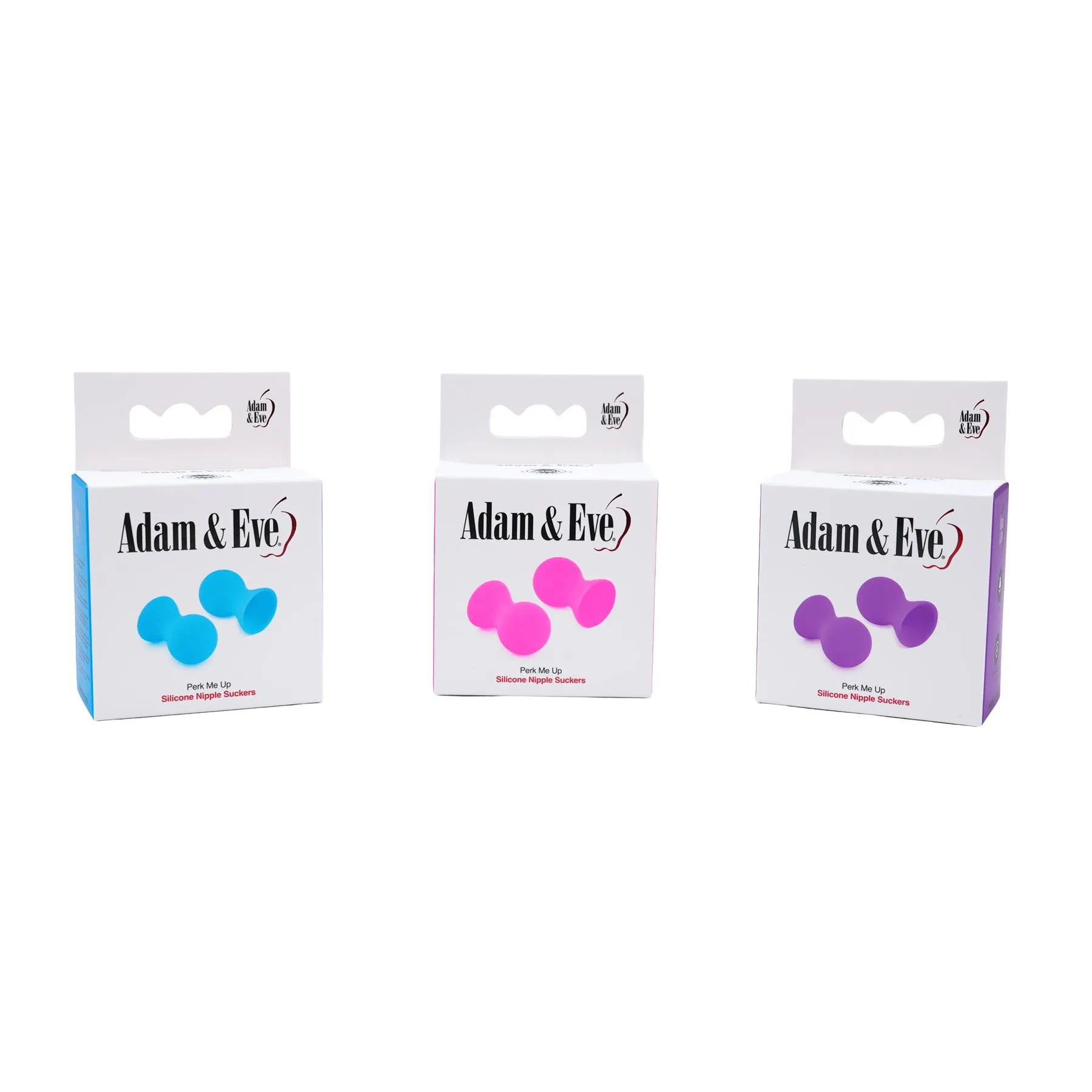 Adam & Eve Perk Me Up Nipple Suckers - Packaging Shot - All Colors