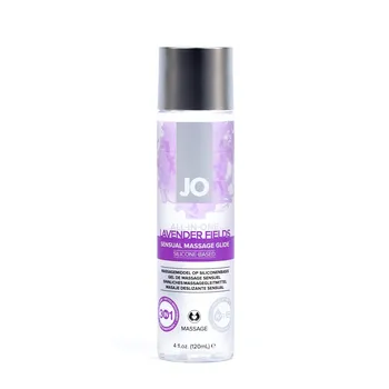 JO All-In-One Sensual Massage Glide Lavender Fields 1