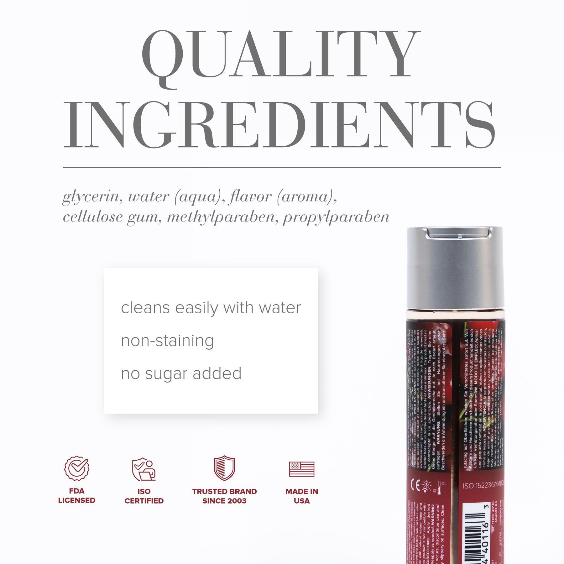 JO H2O Flavored Lubricant 9
