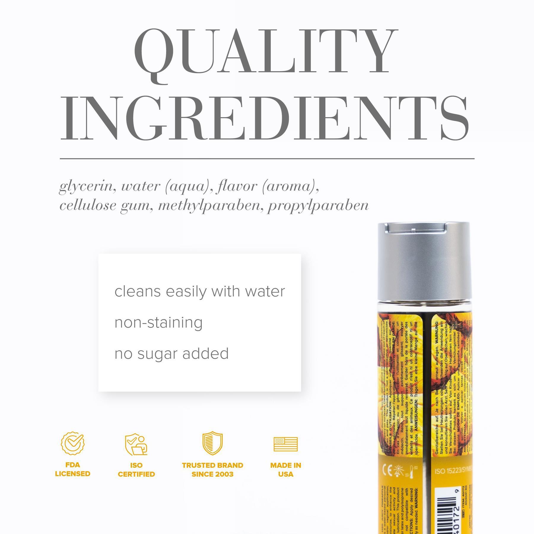 JO H2O Flavored Lubricant 15