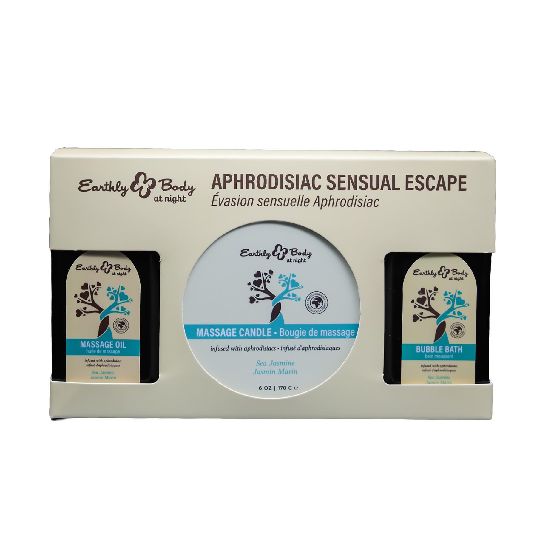 Earthly Body at Night Aphrodisiac Sensual Escape Gift Set Sea Jamine