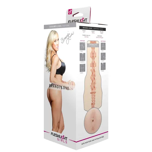 ght Girls Brandi Love Vagina masturbator packaging side view