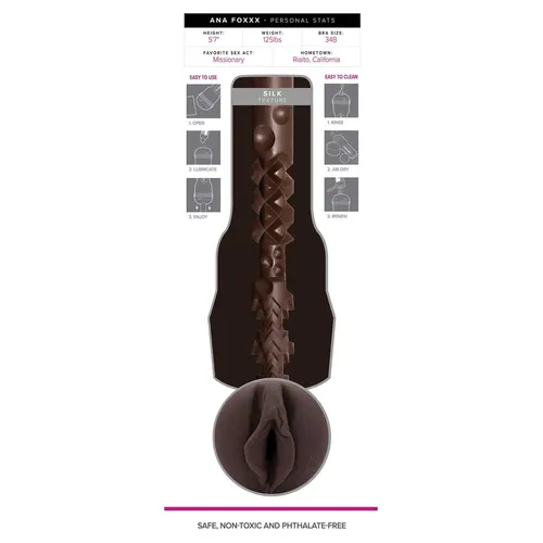 Fleshlight Girls Ana Foxxx Vagina specifications