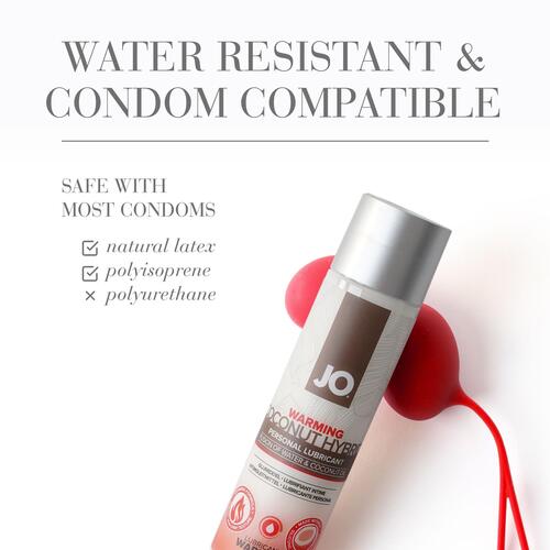 JO Coconut Hybrid Warming Lubricant