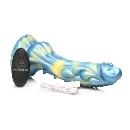 CreatureCocks Sea Stallion Vibrating Dildo with Remote - Dildos | Adam & Eve